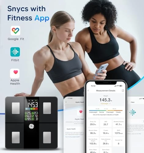 Smart Bathroom Scale with Body Composition Analysis — Body Composition Analysis, GE