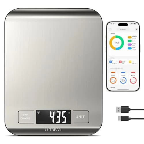 Smart Food Kitchen Scale with Nutritional Calculator — Weight Management Tools, Ultrean
