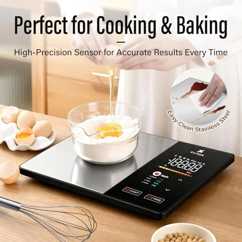Smart Kitchen Scale with Nutrition Calculator — Weight Management Tools, EILISON