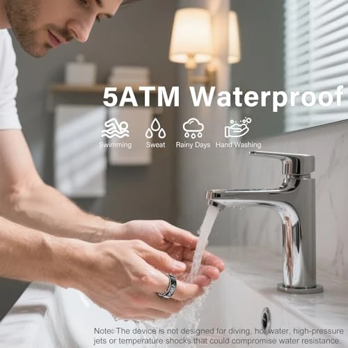 Smart Ring with LED Display Screen — Smart Rings, Walpck