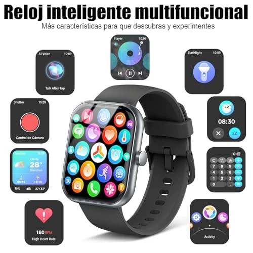 Smart Watch with Bluetooth Calling and Fitness Tracking — Smartwatches, Coucur