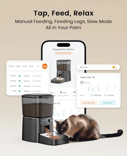Automatic Cat Feeder — Smart Pet Feeders, oneisall