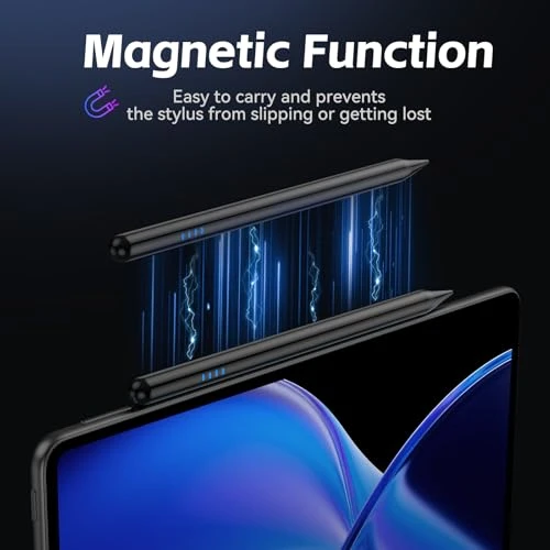 Digital Stylus Pen with 4 Replacement Tips and Magnetic Attachment — Styluses & Digital Pens, Kenkor