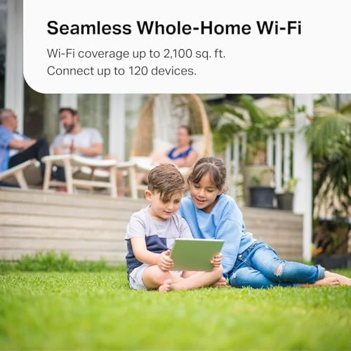 Dual-Band AX1500 WiFi 6 Mesh Wi-Fi System — Mesh Wi-Fi Systems, TP-Link