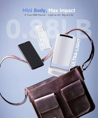 Mini Projector with WiFi 6 and Bluetooth 5.4 — Home Theater Projectors, Magcubic