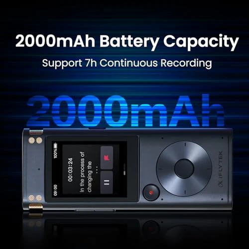 Portable AI Voice Recorder with Playback — Voice Recognition & Productivity Software, iFLYTEK