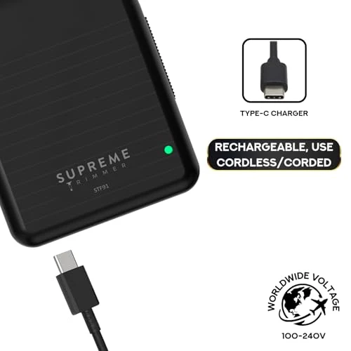 Rechargeable Electric Foil Shaver — Foil, Supreme Trimmer