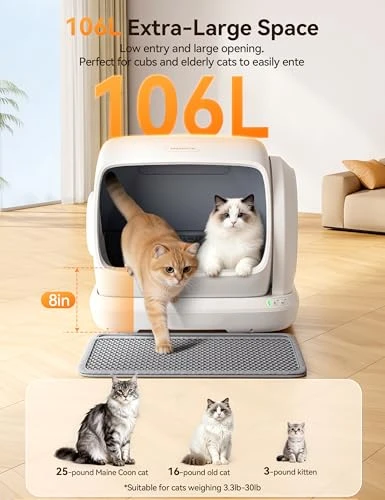 Self-Cleaning Cat Litter Box — Self-Cleaning, Meowant