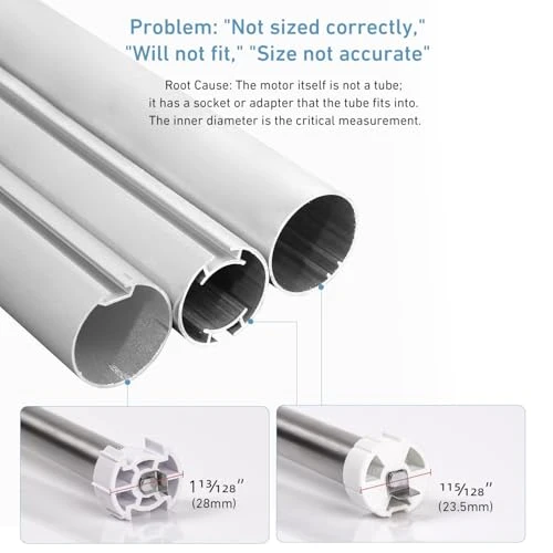 Smart Blind Motor with Built-in Battery — Top Motor, HUIYEETEX