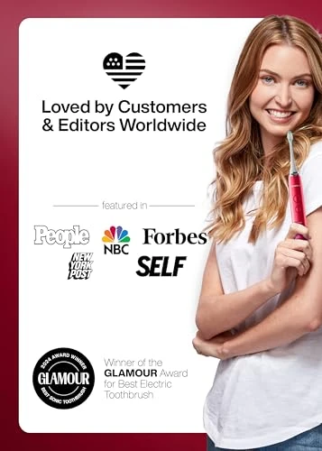 Ultra-Whitening Electric Toothbrush — Ultrasonic, AquaSonic