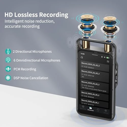 Voice Recorder with AI Transcription, Summary, Translation, and Playback — Voice Recognition & Productivity Software, Rpbznr