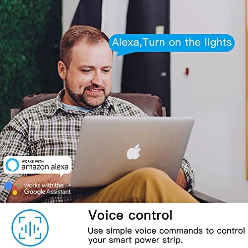 WiFi Smart Power Strip Surge Protector Extension Cord — Power Solutions & Surge Protection, Jinvoo