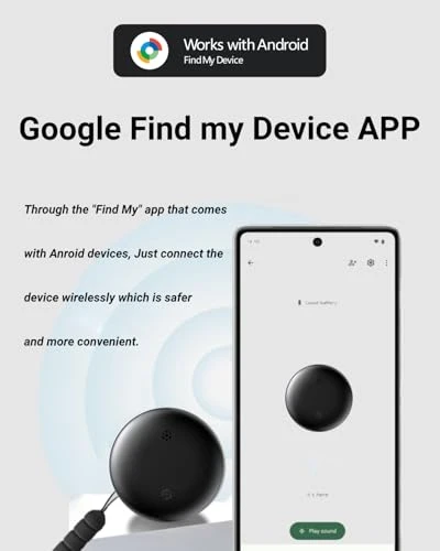 Bluetooth Tracker for Android Phones, Compatible with Air Tags, for Keys, Pets, and Luggage — Item Locators, Olytra