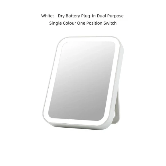 LED Cosmetic Mirror with Touch Screen — Compact & Travel, Makeup Kits