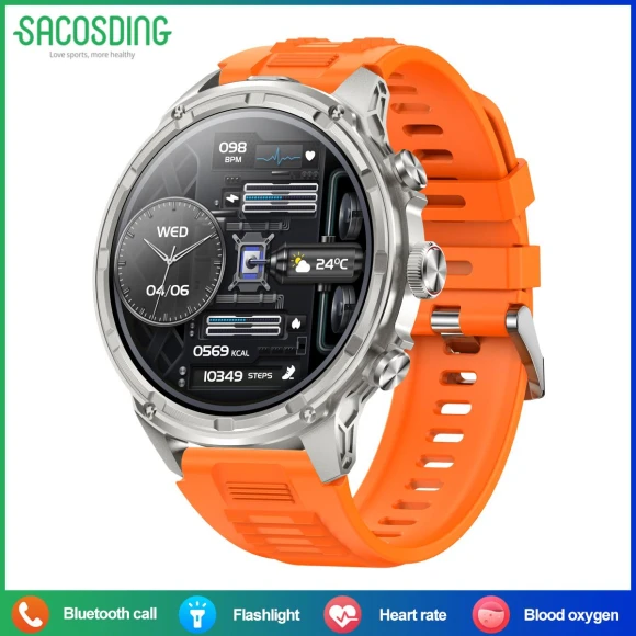 Military GPS Tracker Smart Watch — Smartwatches, SACOSDING