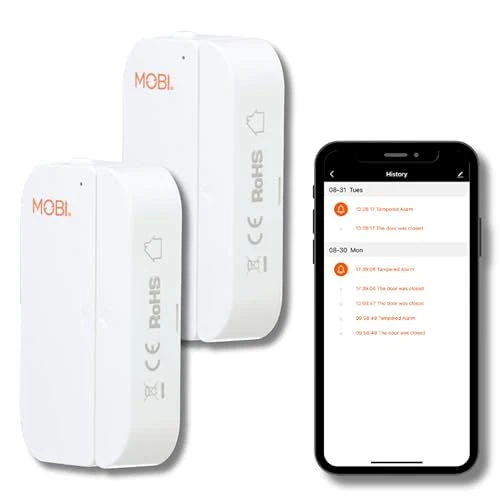 Smart Door and Window Sensor Alarm — Smart Home Security, MOBI