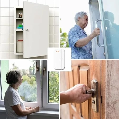 Smart Door and Window Sensor Alarm — Smart Home Security, MOBI