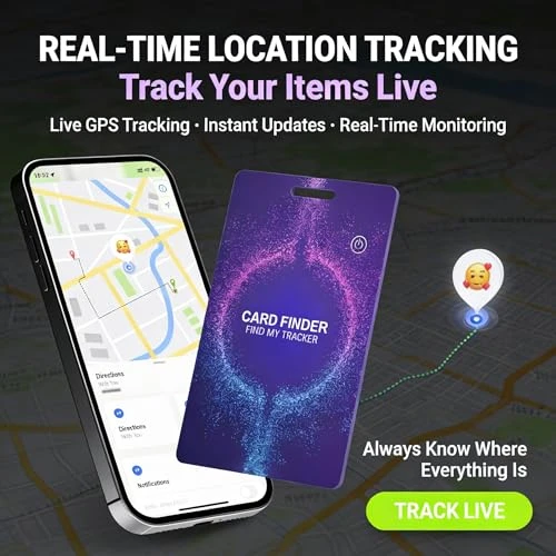 Wallet Tracker Card — Item Locators, ZGAGFZ