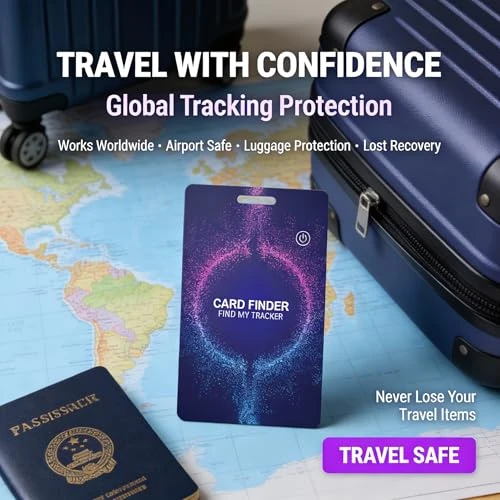 Wallet Tracker Card — Item Locators, ZGAGFZ