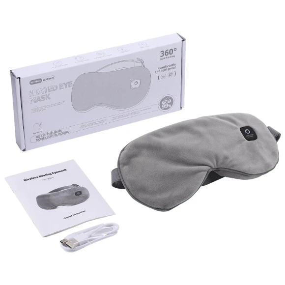 Heated Eye Mask for Dry Eyes Hot Compress Smart Timing Sleeping Mask — Masks, Kings City
