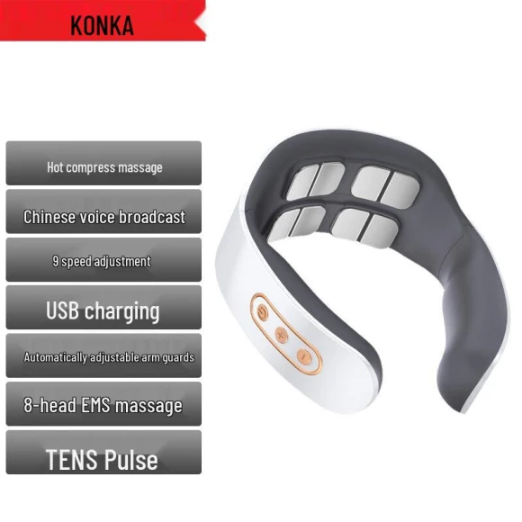 Rechargeable Smart Neck Massager — Back Relief Solutions, Konka