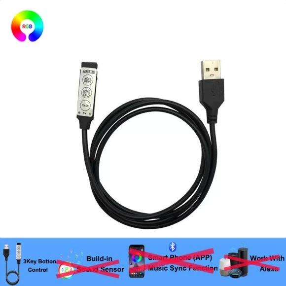 RGB LED Lighting Controller — LED Strips, Automobile Club