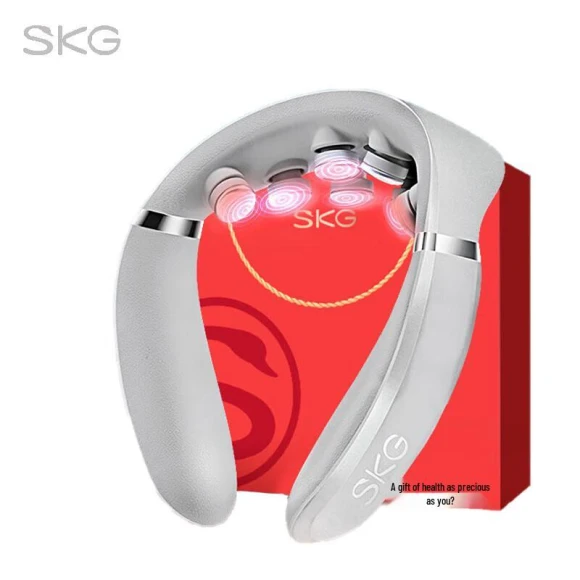 Smart Neck Massager with Heat and Red Light — Thermal Therapy Solutions, SKG