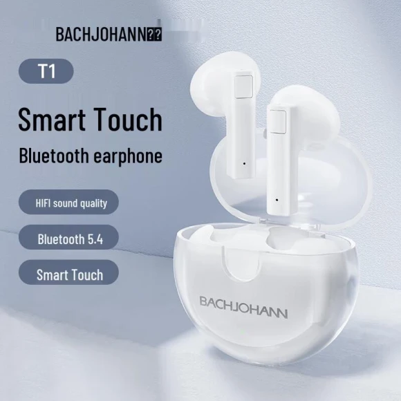 Smart Noise Cancelling True Wireless Earbuds — In-Ear Headphones, Bach Johann
