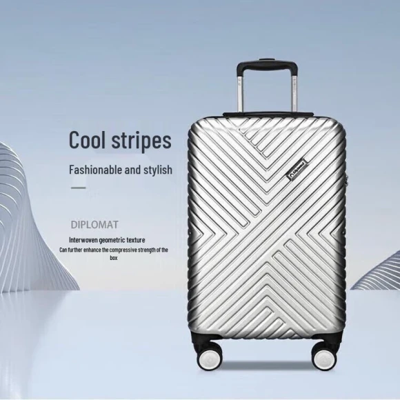 20-inch Pigskin Smart Lock Carry-on Luggage — Suitcases, Diplomat