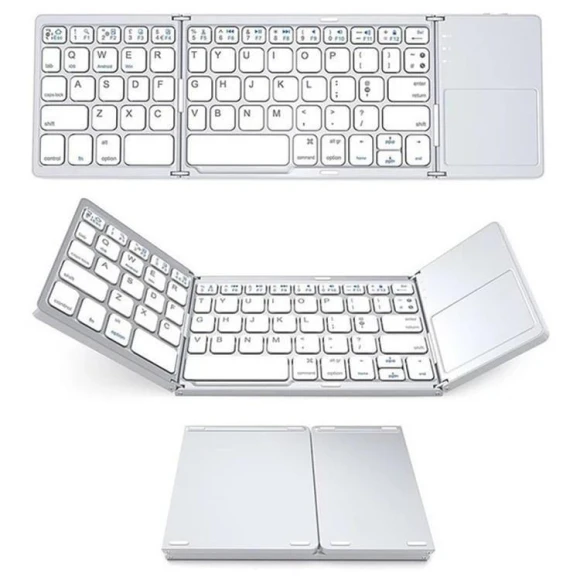Compact Wireless Bluetooth Keyboard with Touch Panel — Keyboards, Computer boost