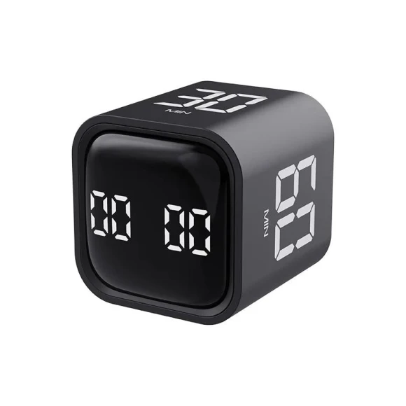 Mini Digital Timer with Gravity Sensor Flipping LED Display — Timers, Artesano Home