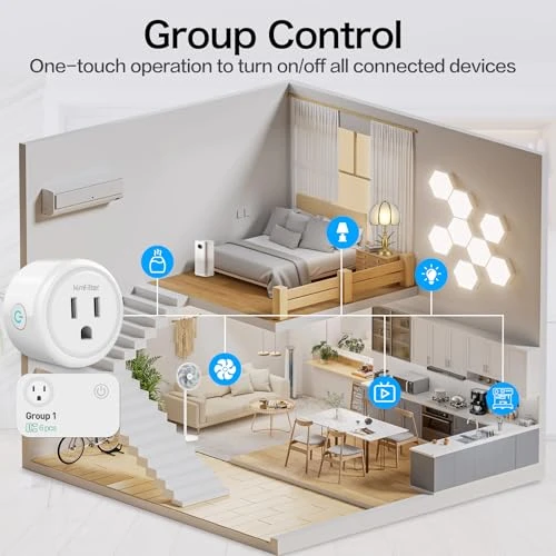 WiFi Smart Plug — Outlet Switches, KimFilter