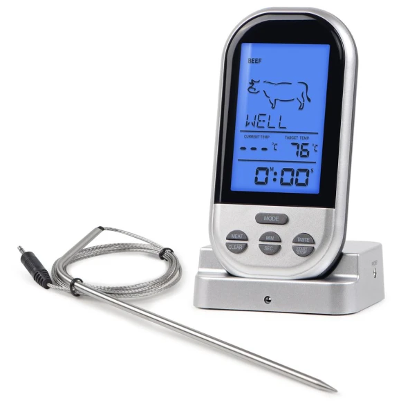 Wireless Barbecue Thermometer — Grill Thermometers, Super shoes Mall