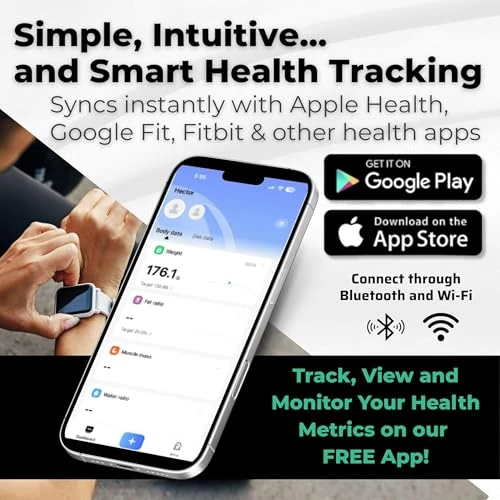 Digital Body Weight Scale — Body Composition Analysis, Dear Household