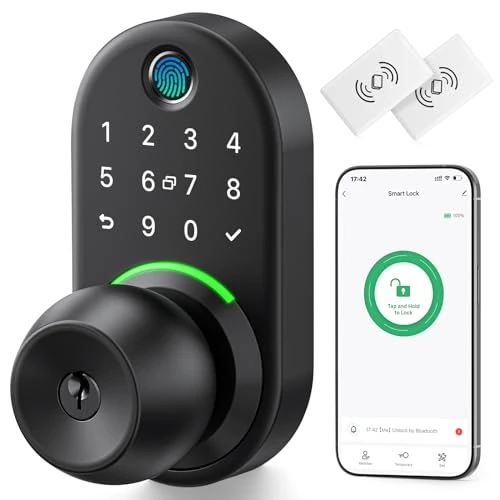 Keypad Smart Door Lock with Knob — Electromagnetic Security Locks, Yamiry