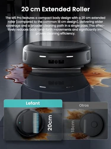 LiDAR Robot Vacuum and Mop — Smart Cleaning Robots, Lefant