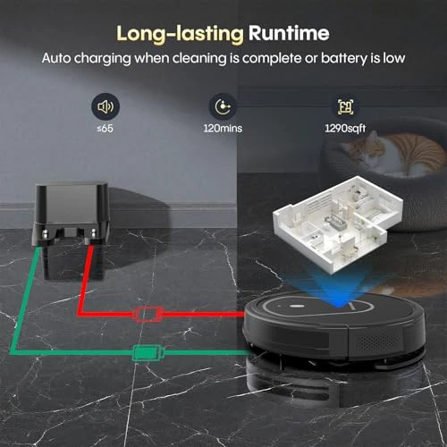 Robot Vacuum and Mop Combo — Smart Cleaning Robots, Bagotte