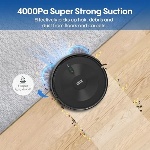 Robotic Vacuum Cleaner with Mop — Smart Cleaning Robots, AZQQ