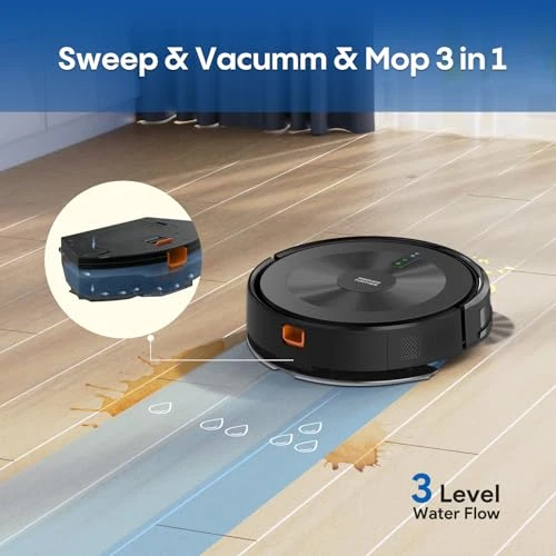 Robotic Vacuum Cleaner with Mop — Smart Cleaning Robots, AZQQ