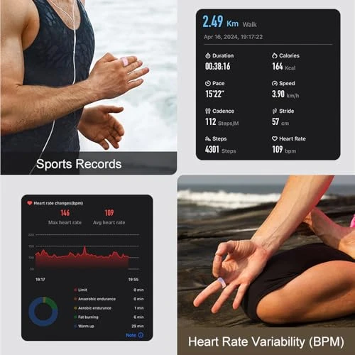 Smart Ring Health Fitness Tracker — Smart Rings, SM SEVENMORE