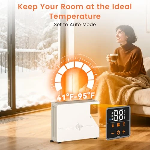 Smart Wall Heater with Wireless and Remote Control — Portable Heating Solutions, Encyclpo