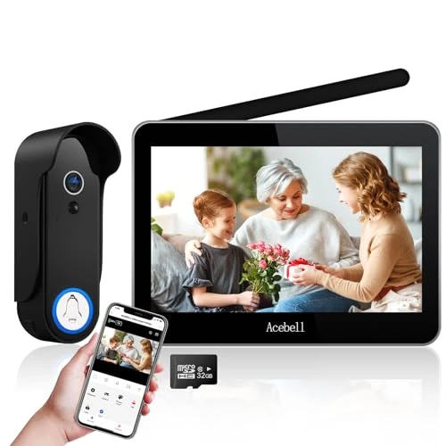 Wireless Smart Video Doorbell Intercom System — Smart Home Security, ACEBELL