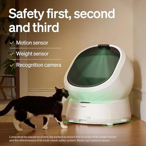 Automatic Cat Litter Box with AI Camera and Self-Cleaning — Waste Bins, PETLIBRO