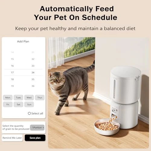 Automatic Pet Feeder with Camera — Automatic Feeders, YIZFERN