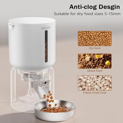 Automatic Pet Feeder with Camera — Automatic Feeders, YIZFERN