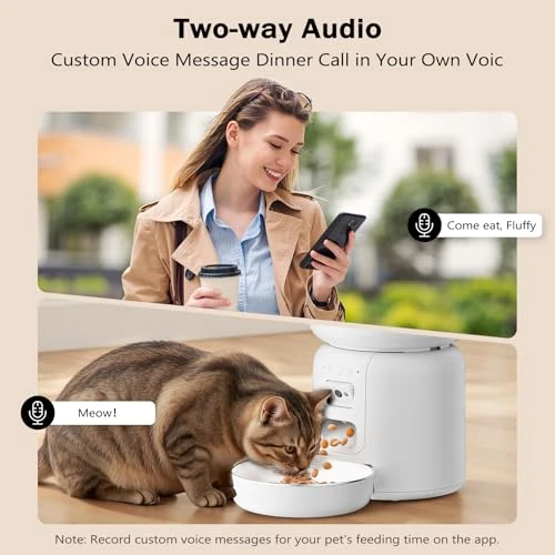 Automatic Pet Feeder with Camera — Automatic Feeders, YIZFERN
