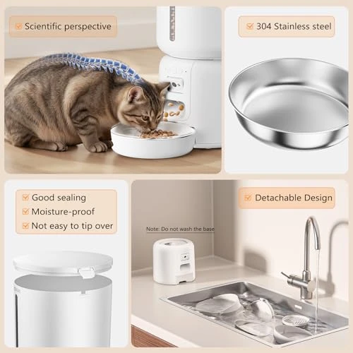 Automatic Pet Feeder with Camera — Automatic Feeders, YIZFERN