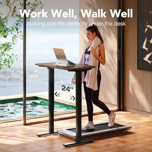 Electric Standing Desk Adjustable Height — Mounts, HUANUO