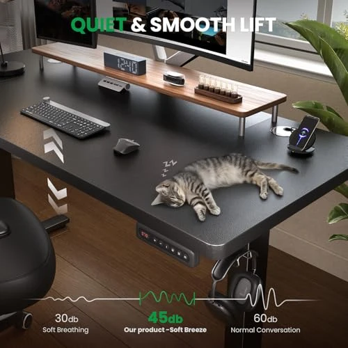 Electric Standing Desk Adjustable — Mounts, SIAGO