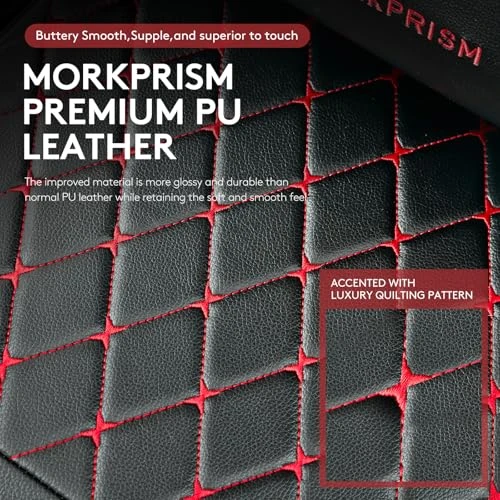 Gaming Chair with Footrest, Massage Lumbar Support, and Gel Pad — Gaming Chairs, Morkprism